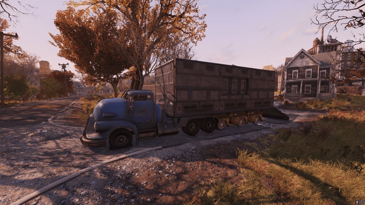 Fallout 76 - How To: Semi Truck CAMP