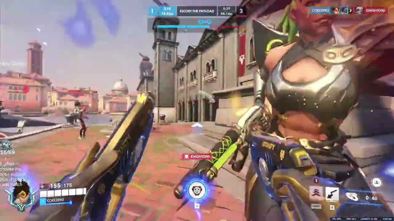 Overwatch Human Aimbot IDDQD Tryhard Tracer Gameplay