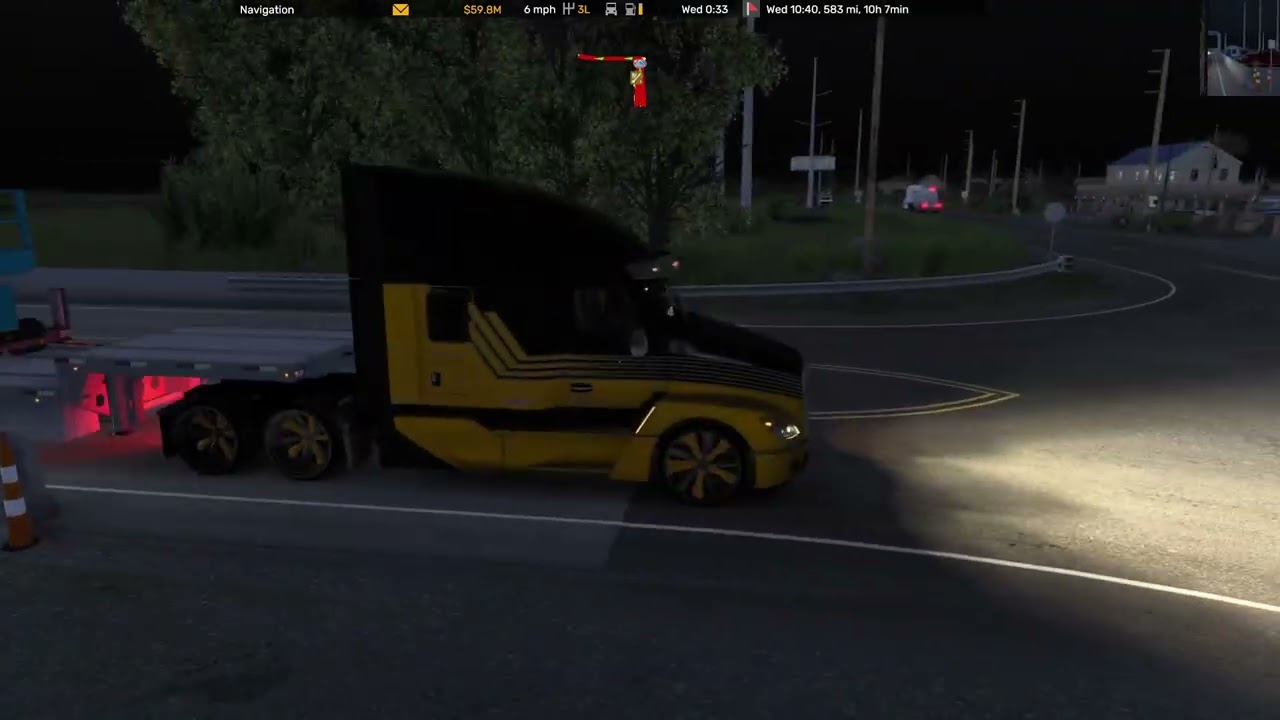 ATS - SCS T680 and step deck - Cummins X-15