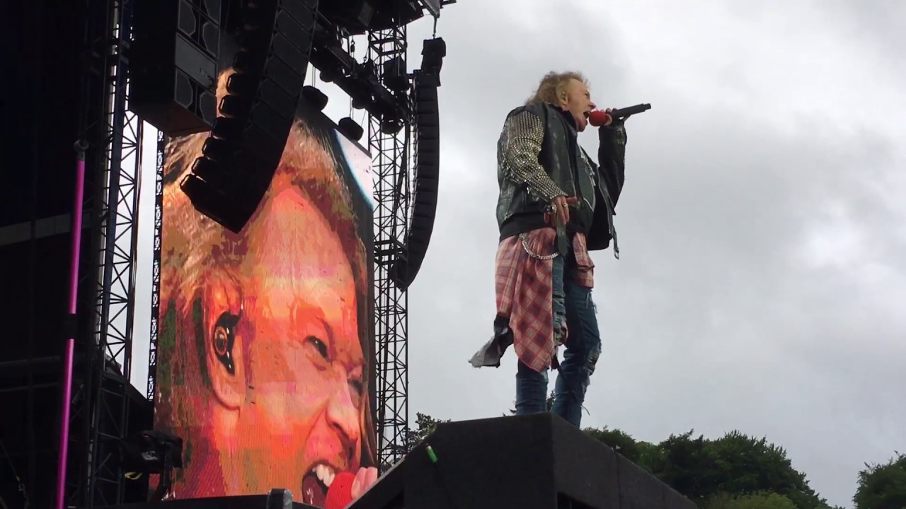 GUNS N ROSES WELCOME TO THE JUNGLE SLANE 2017