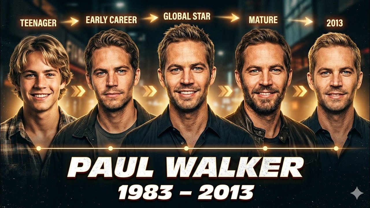 Paul Walker Age [1983 - 2013 Death] Transformation