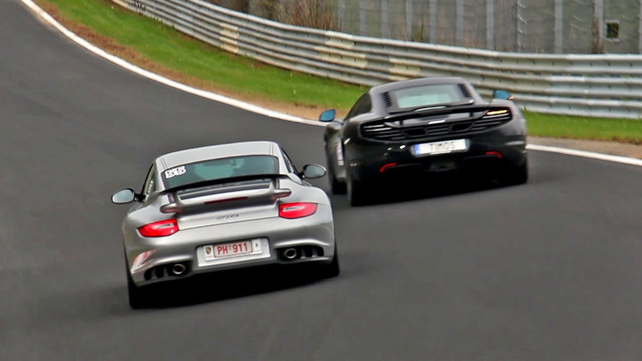 Porsche GT2 RS on the Nürburgring! - Loud JET Sounds!- 1080p HD