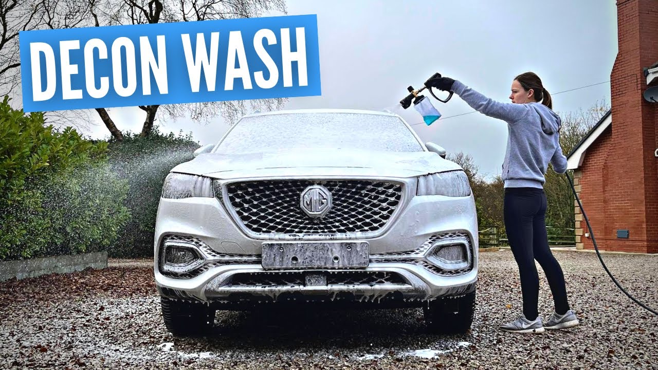 Exterior Deep Clean | Decon Wash on an MG HS