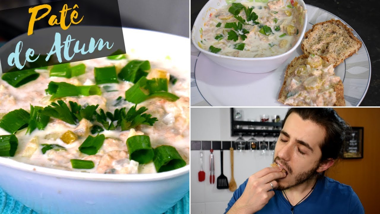 Como Fazer PAT&Ecirc; DE ATUM LOW CARB & SAUD&Aacute;VEL | Batata Assando