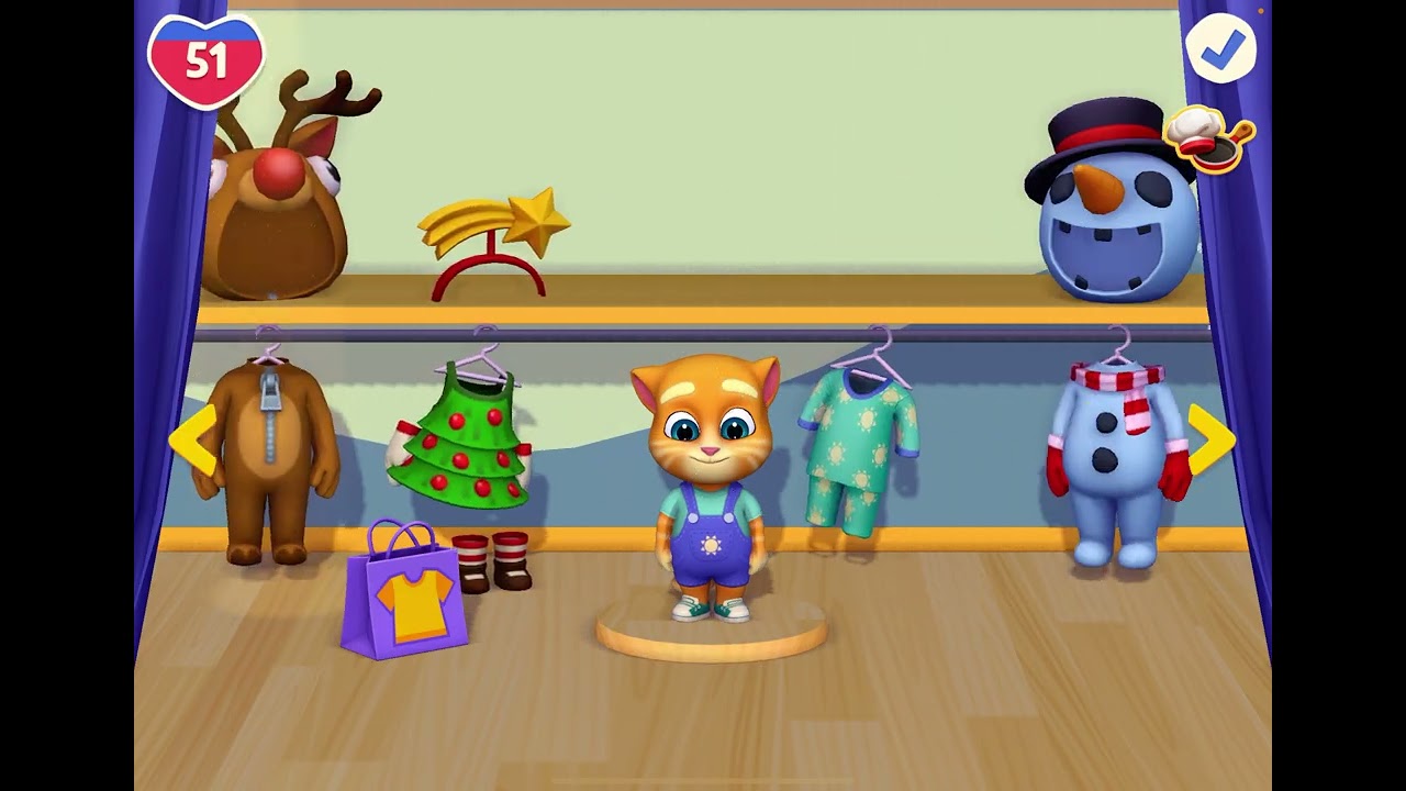 My Talking Tom Friends 2 Gameplay - Ginger Is A Good Cat