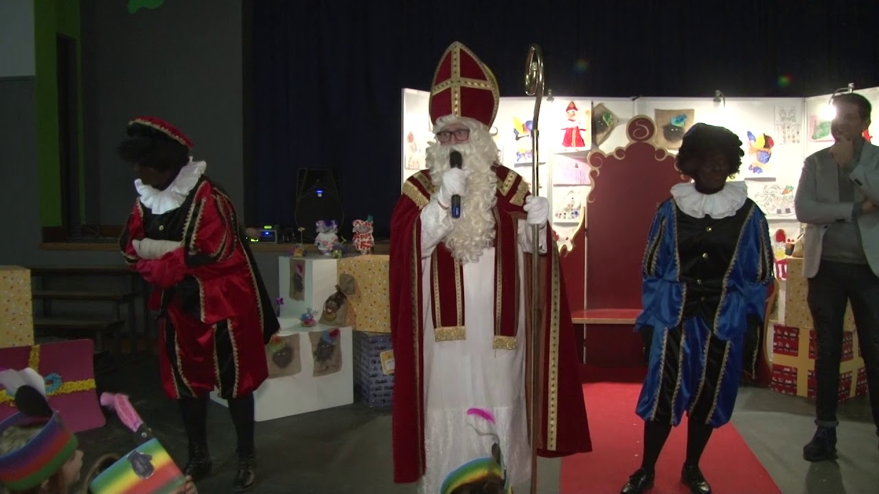 De Sint op bezoek in Basisschool De Reinpad Gelieren