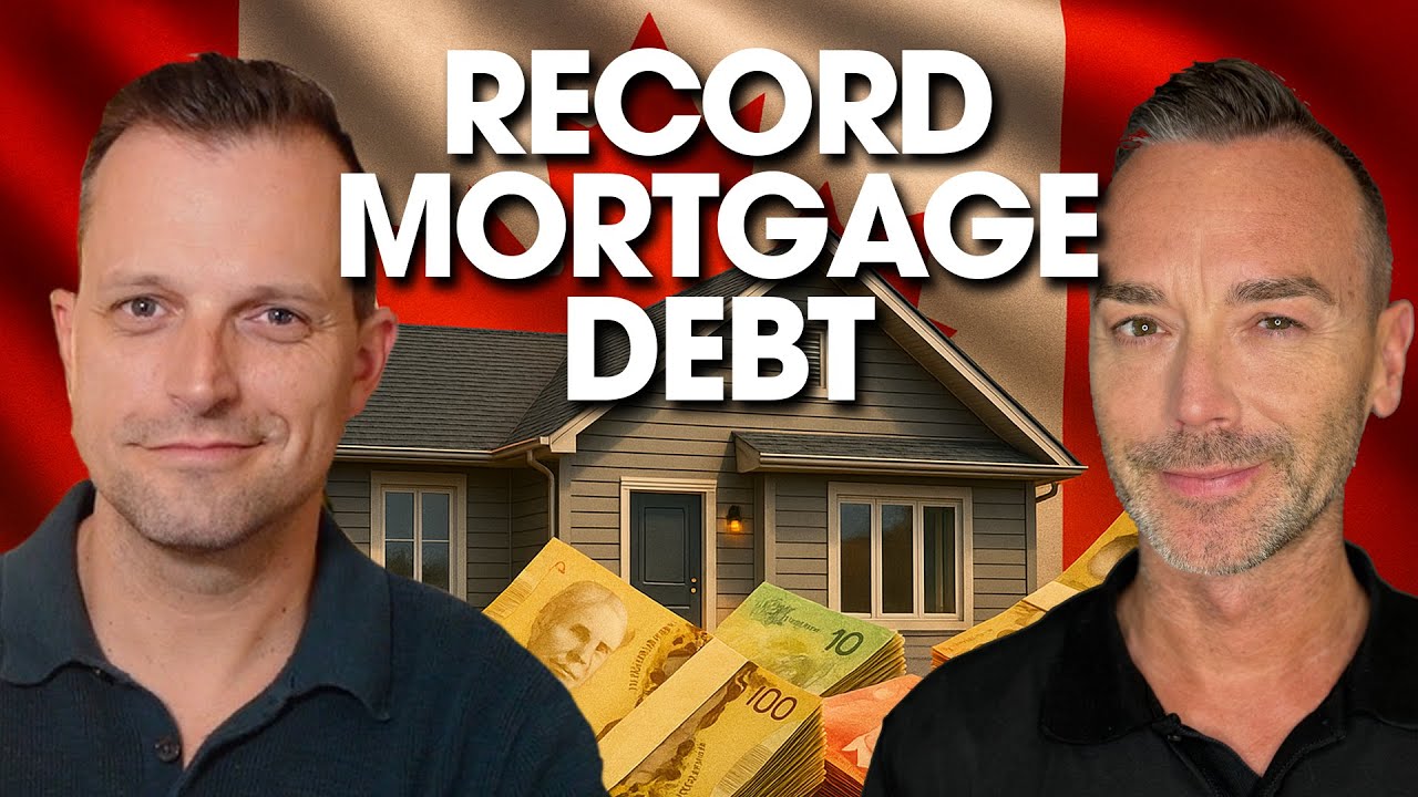 Mortgage Debt Hits RECORD HIGH as Prices FALL - Canada Nears BREAKING Point
