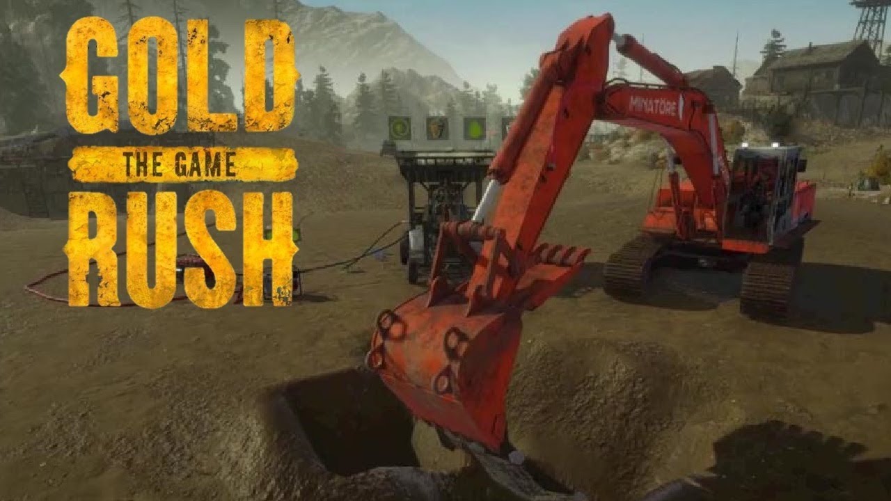 Our First Excavator and Wash Plant! - Gold Rush Gameplay   Gold Rush The Game
