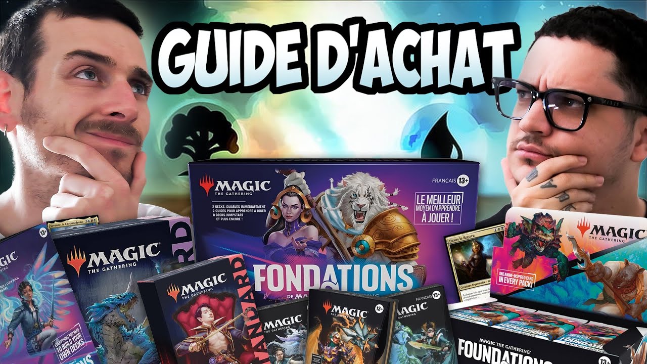 Guide d'achat pour débuter Magic en 2025 - Les différents produits #mtg