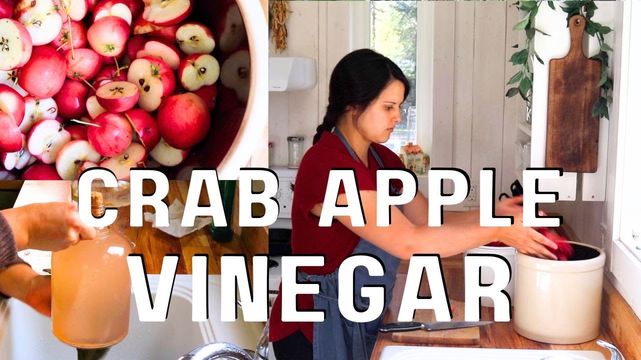 Old Fashioned Apple Cider Vinegar: Crab Apple Cider Vinegar
