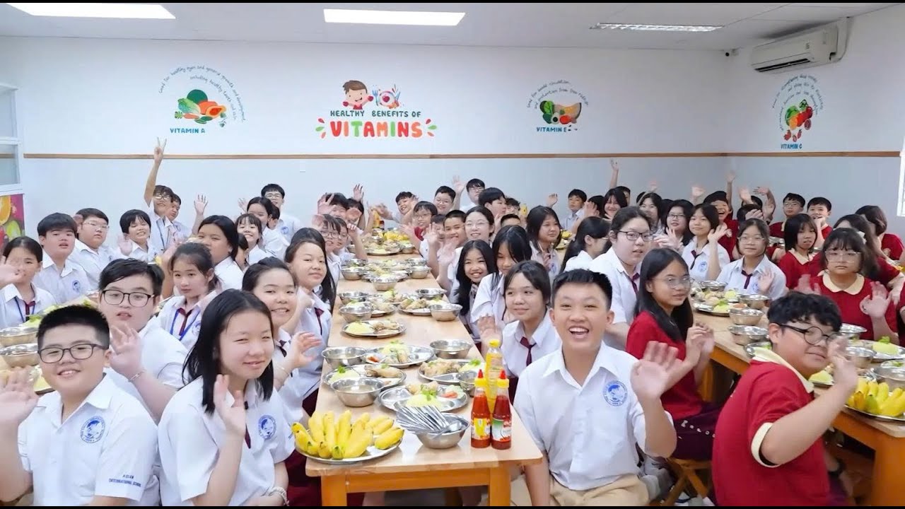 Trường Quốc tế Á Châu | Những bữa ăn đong đầy yêu thương tại Asian School