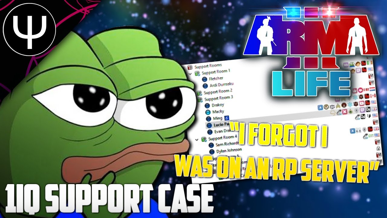 1IQ SUPPORT Case! — ARMA 3 Life