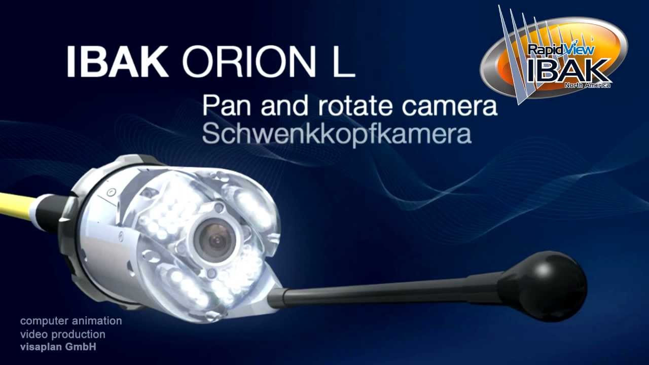 RapidView IBAK ORION-L Steerable Pan and Tilt Camera