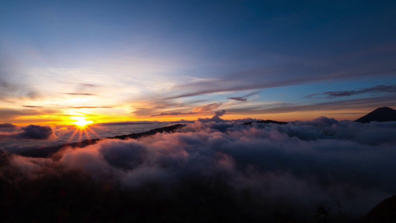 Bromo sunrise timelapse
