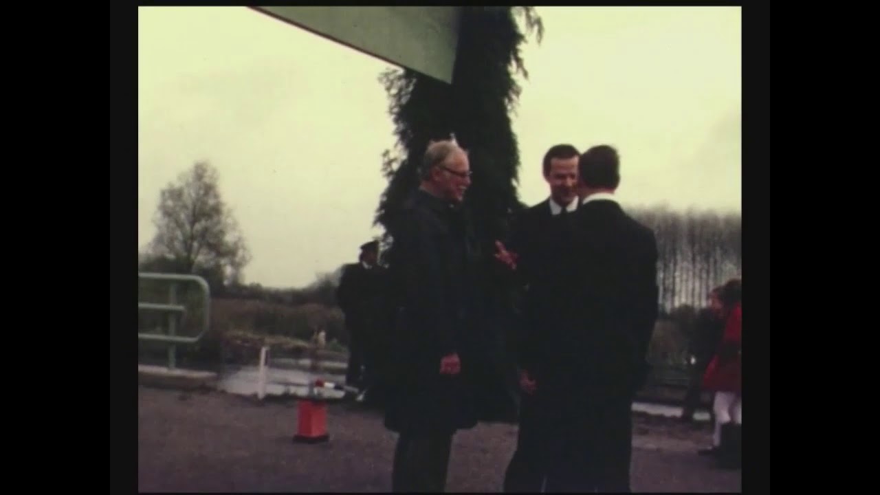 Pannerden. Opening brug berghoofdseveer