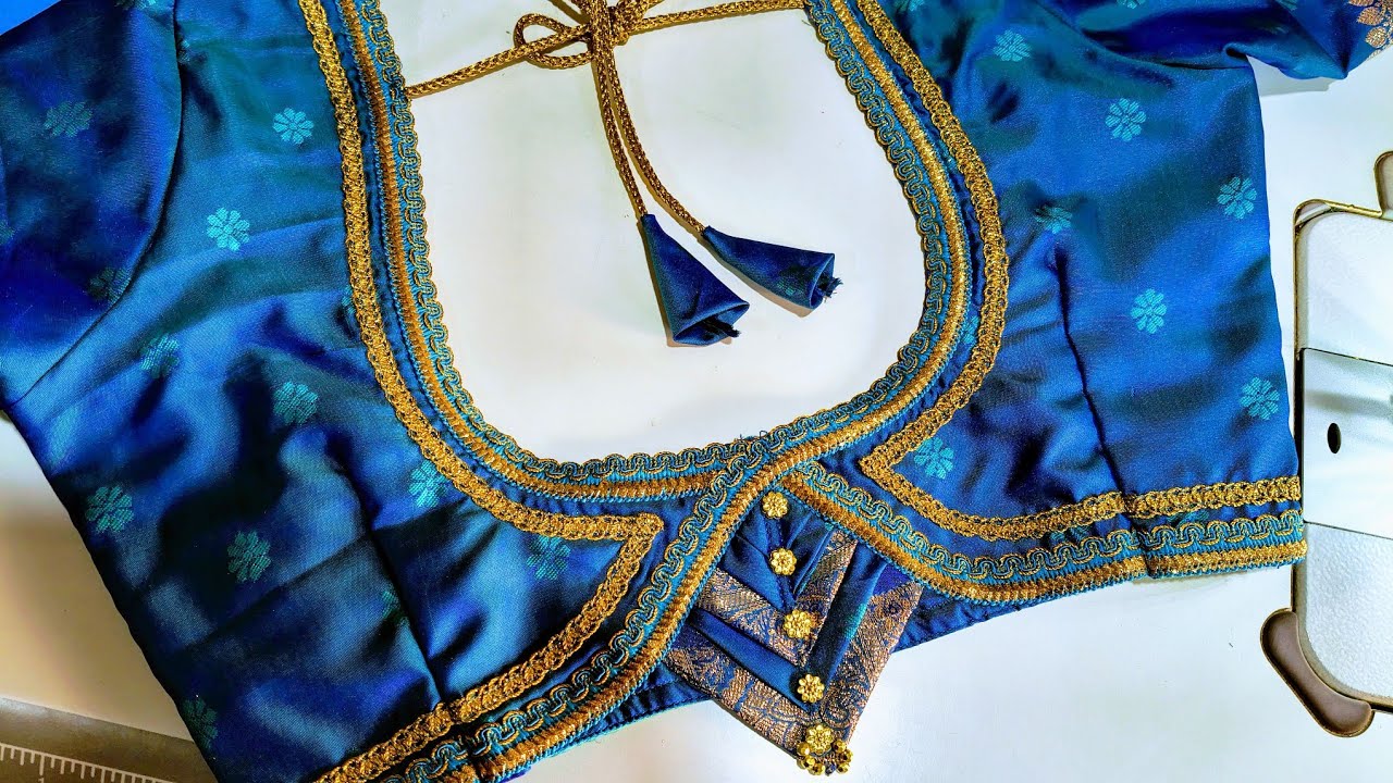 I Made My Own Silk Saree Blouse (and it fits!)