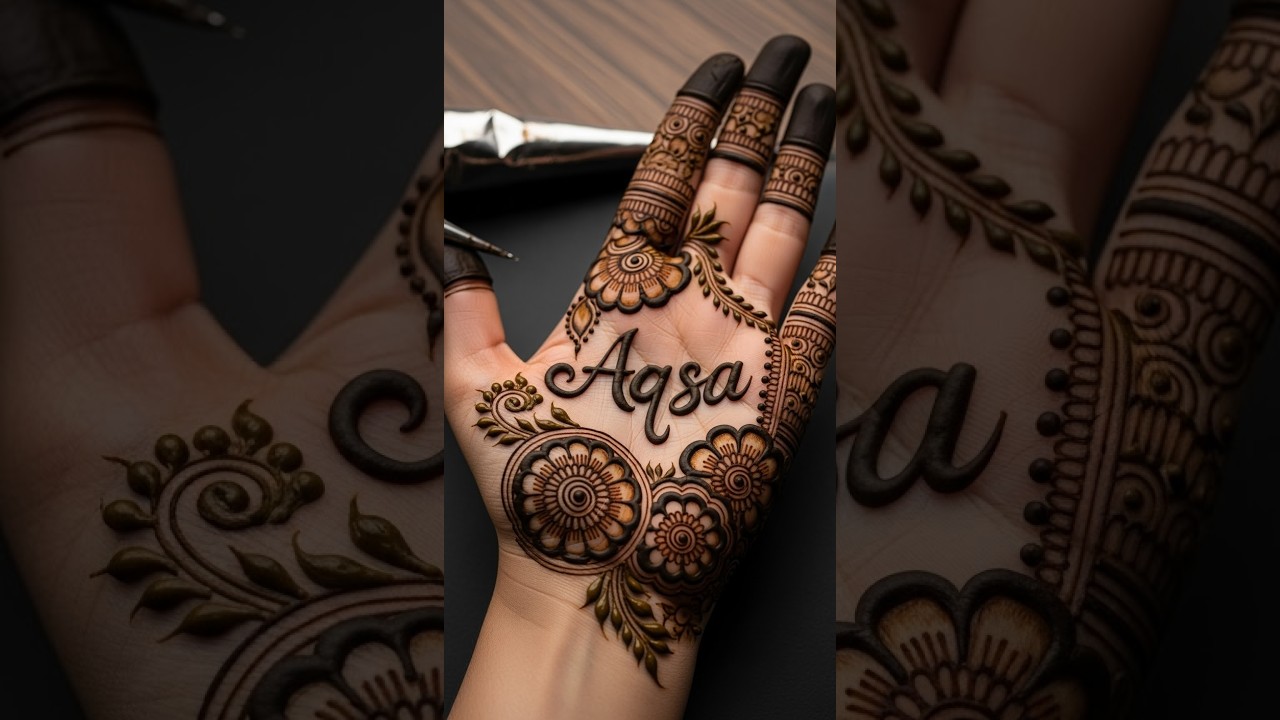 Unique Name Mehndi Designs 2026 ✨ Apna Naam Dekhiye! 😍