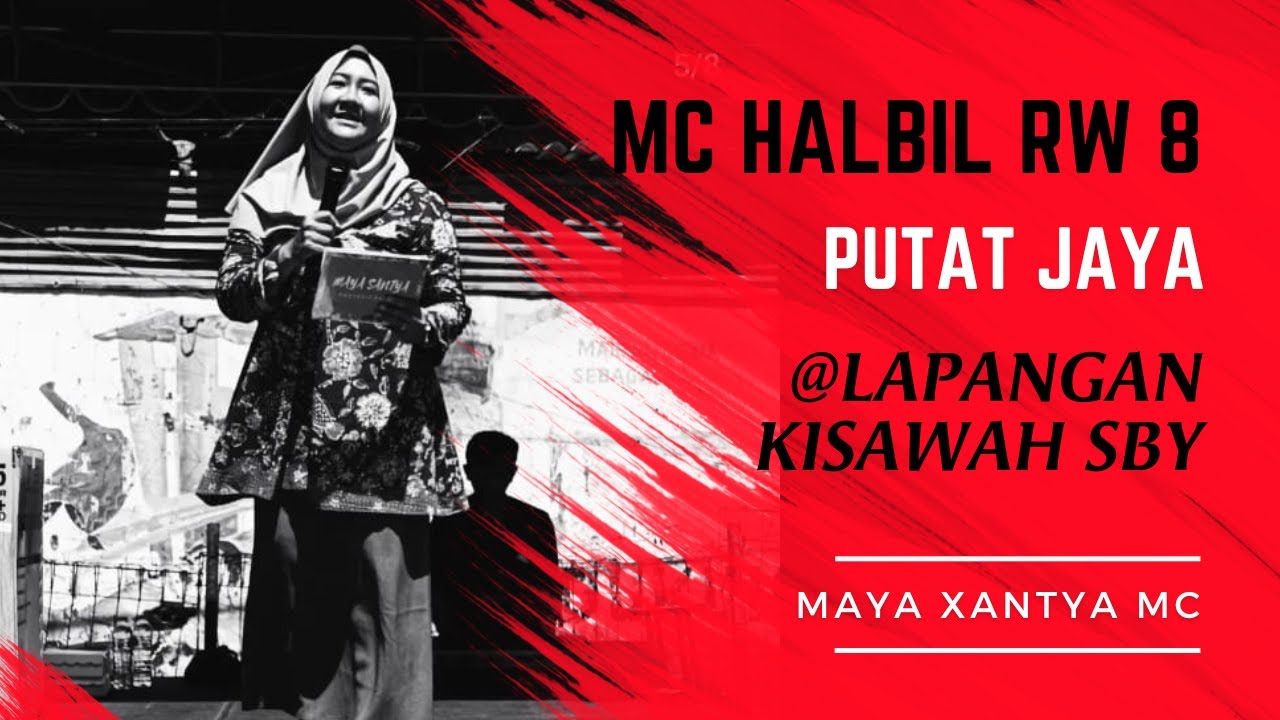 MC Halbil RW 8 at Lapangan Kisawah Putat Jaya #putatjaya #lapangankisawah #halalbihalal2023