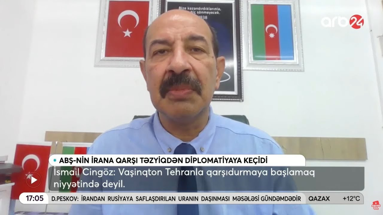 İsmail Cingöz - ABD ve İran gerilimi diplomasi ile çözüm mümkün olabilir mi? - Arb24 TV - 02.02.2026