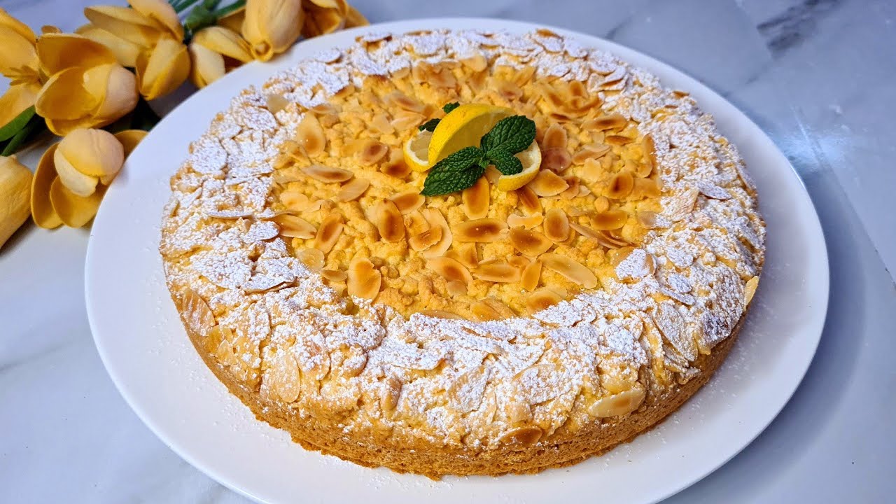 Лимонный пирог 🍋👌Лучший новогодний пирог 😲!!!