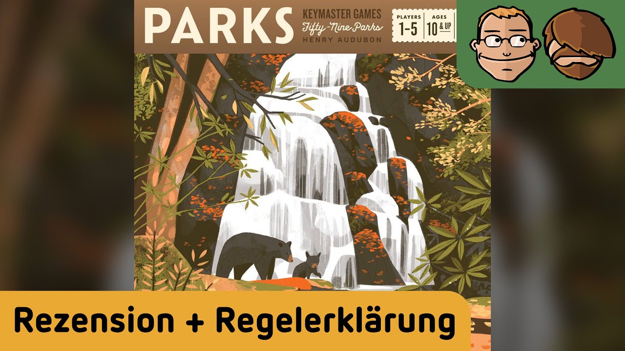 Parks - Brettspiel - Rezension und Regelerklärung