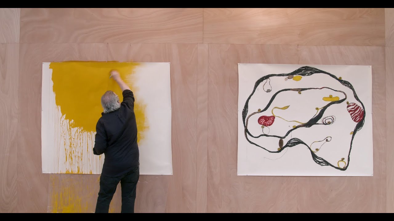 Richard Texier Session de Peinture