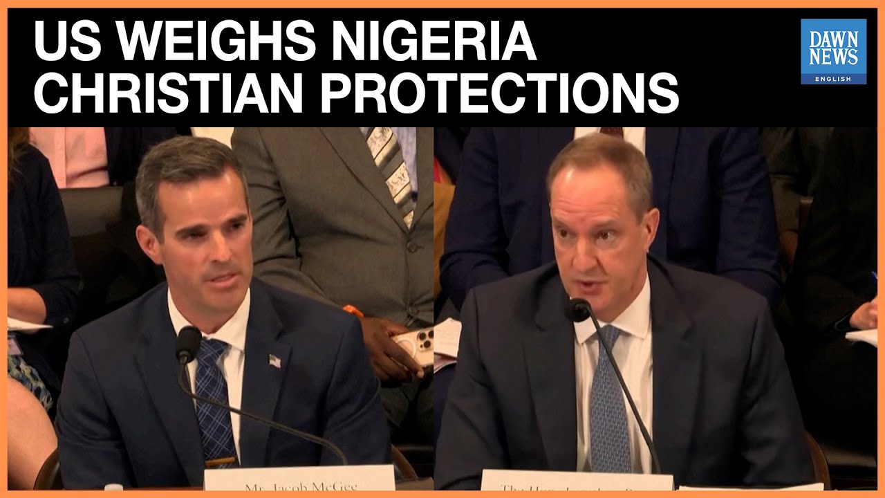 US Weighs Sanctions, Military Role to Safeguard Nigerian Christians | Dawn News English