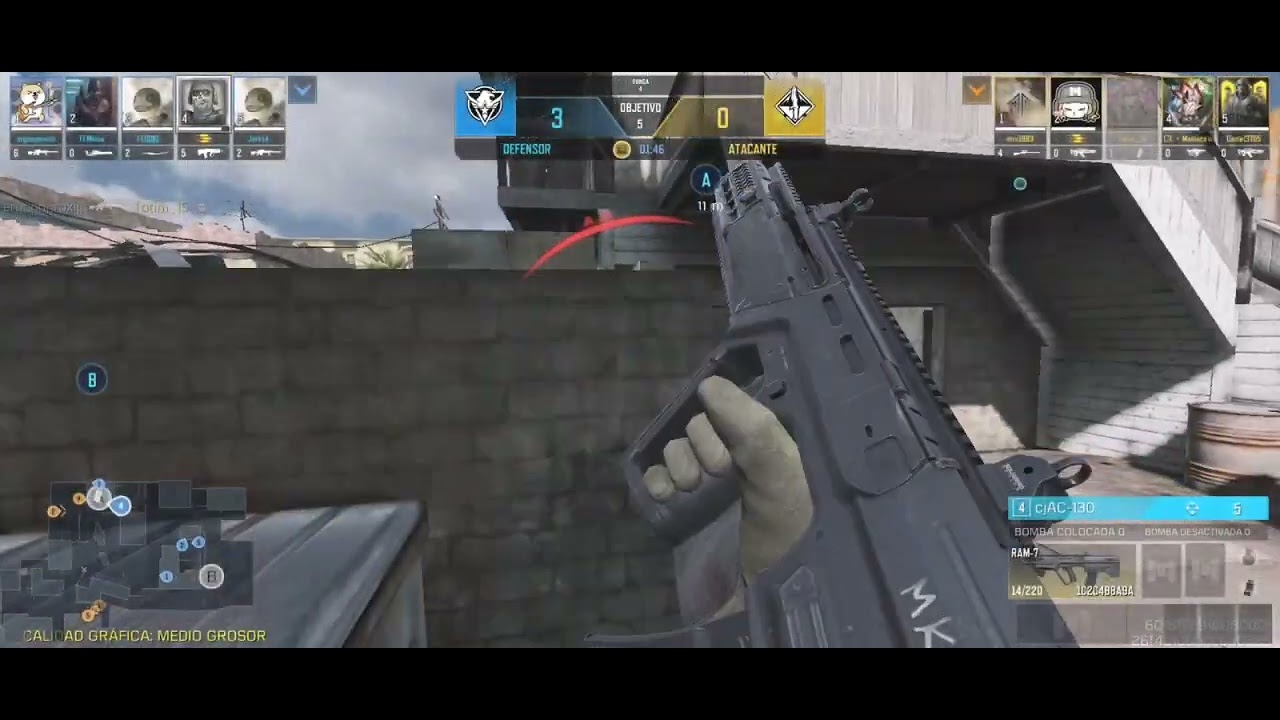 Buscar y destruir en partida igualada | Call of Duty Mobile gameplay multijugador (sin comentarios)