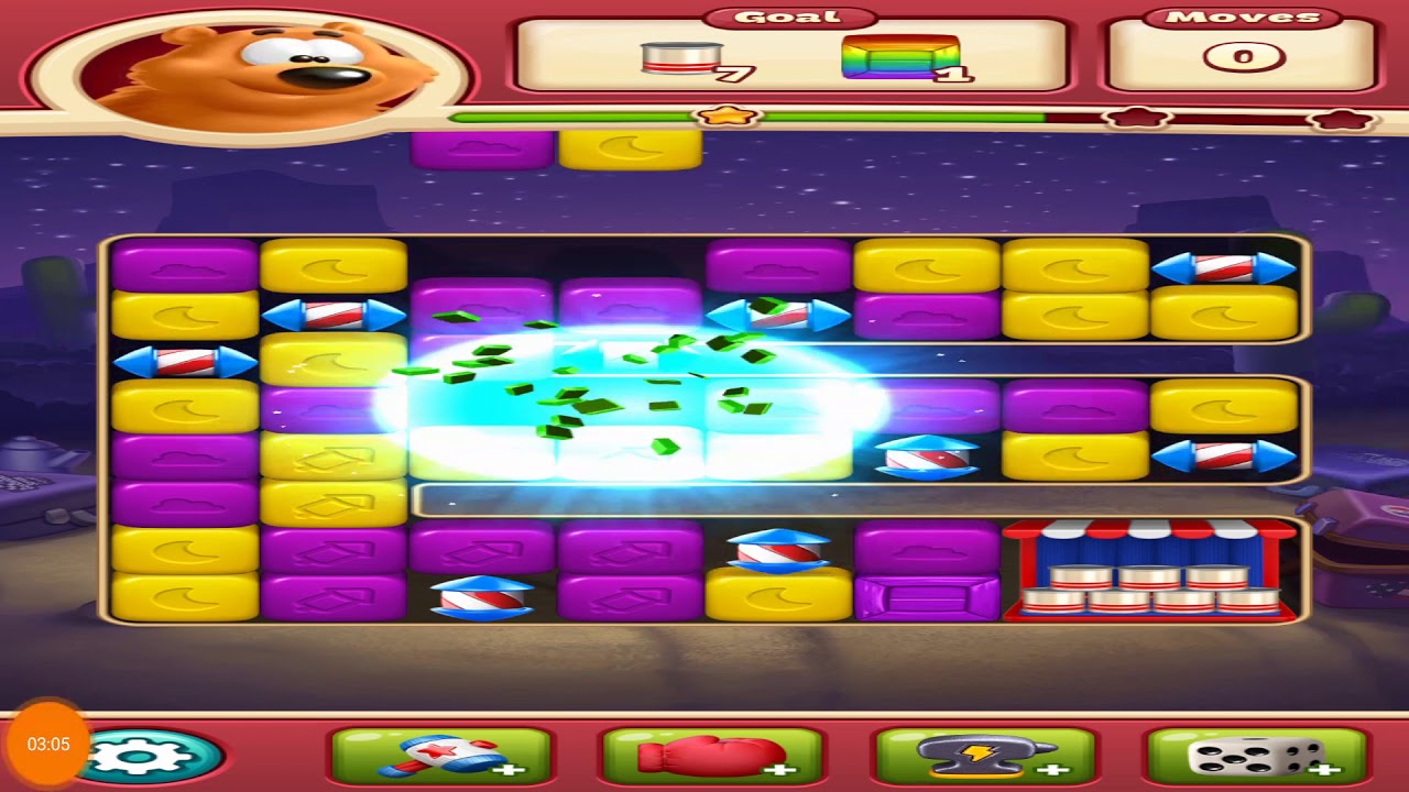 Toon blast level 388 fail in full screen most unsatisfying level