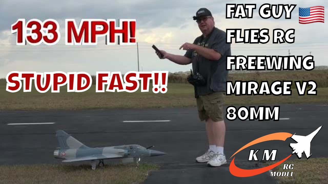 Unbelievably Fast: 2nd ever flight Freewing Mirage 2000 V2 By FGFRC