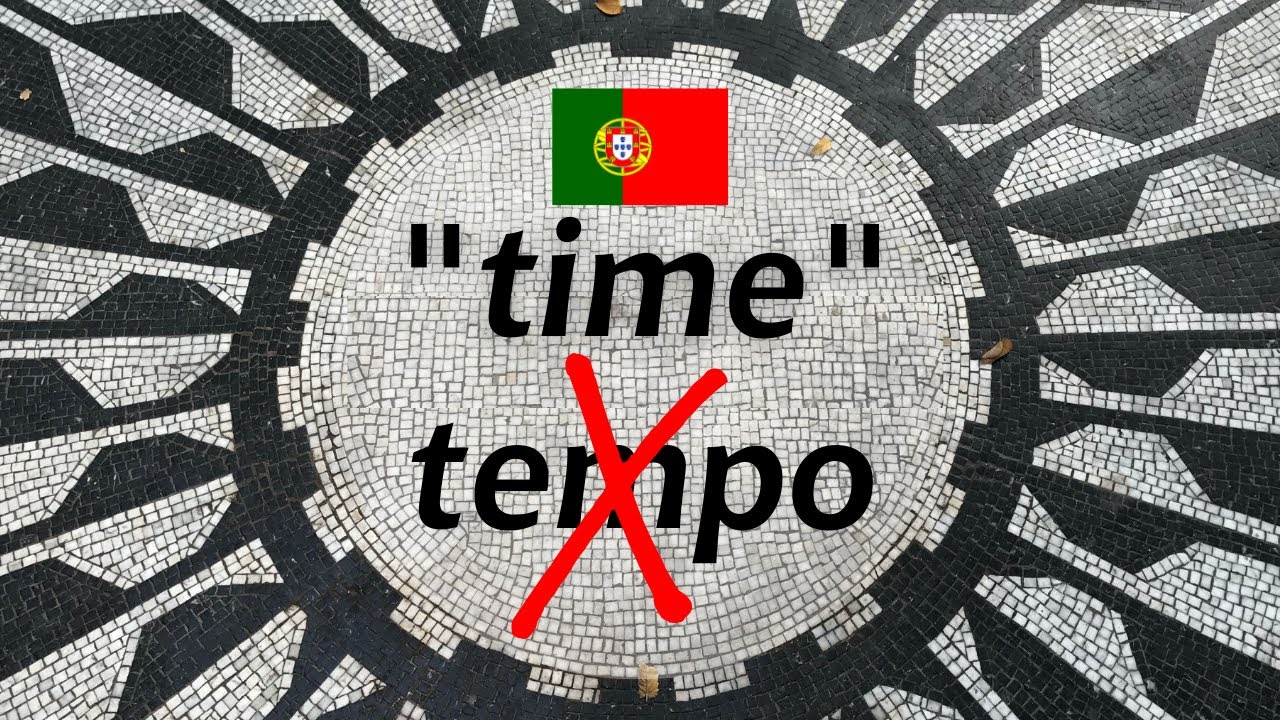 Перестаньте говорить «tempo», чтобы звучать более естественно на португальском языке!
