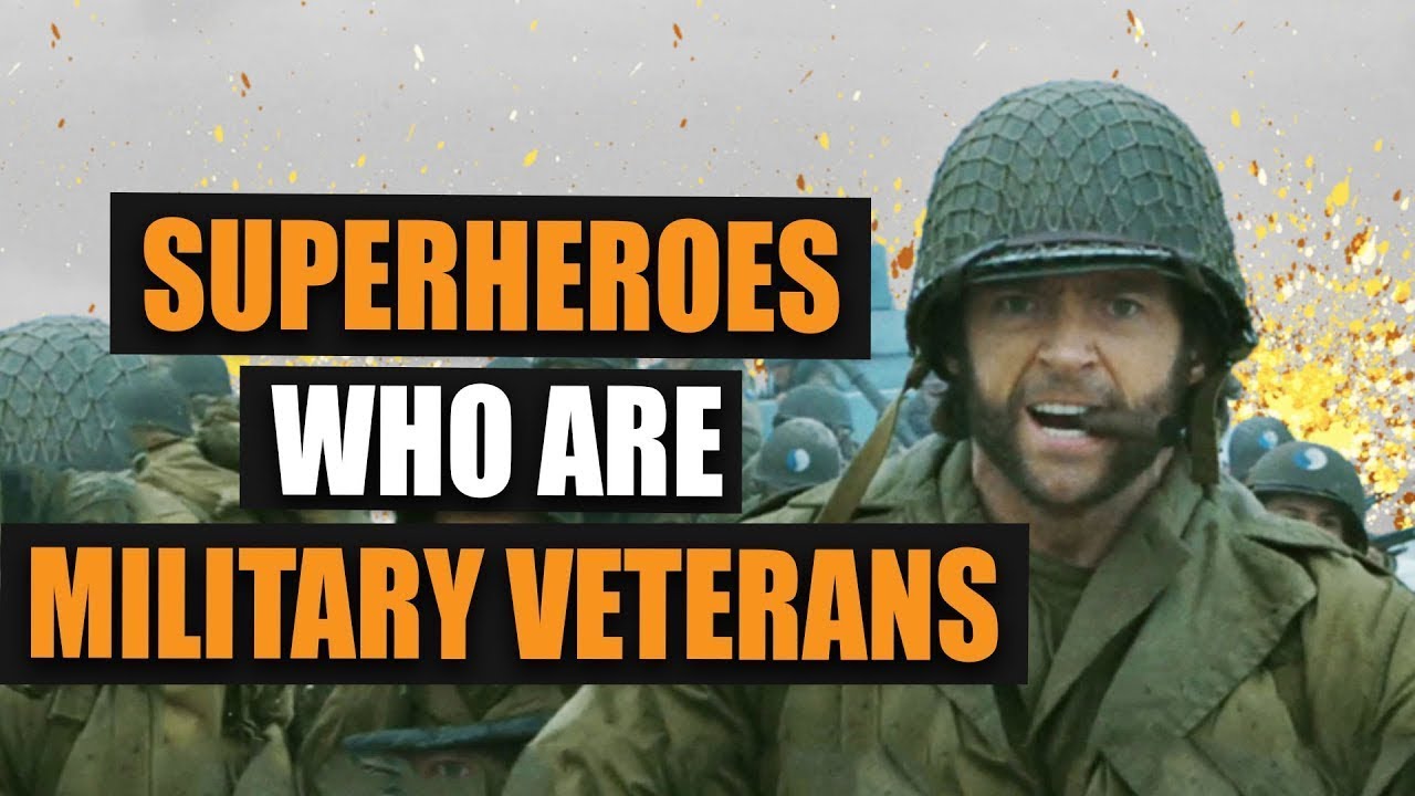 Top 10 Super Heroes who were Military Veterans