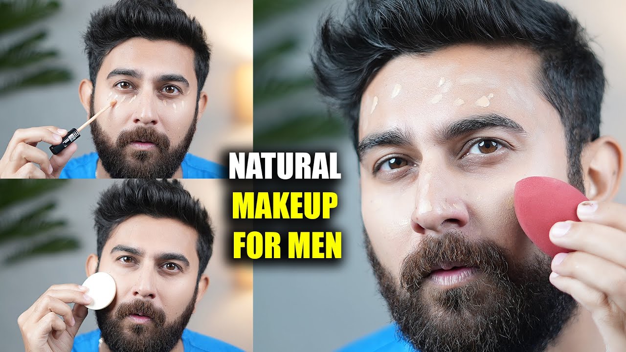 Basic & Natural Makeup for Men | Men's Daily Makeup Tutorial | Groom Makeup Step By Step