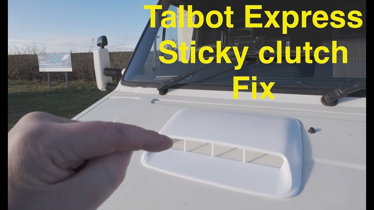 1993 Talbot Express sticky clutch fix