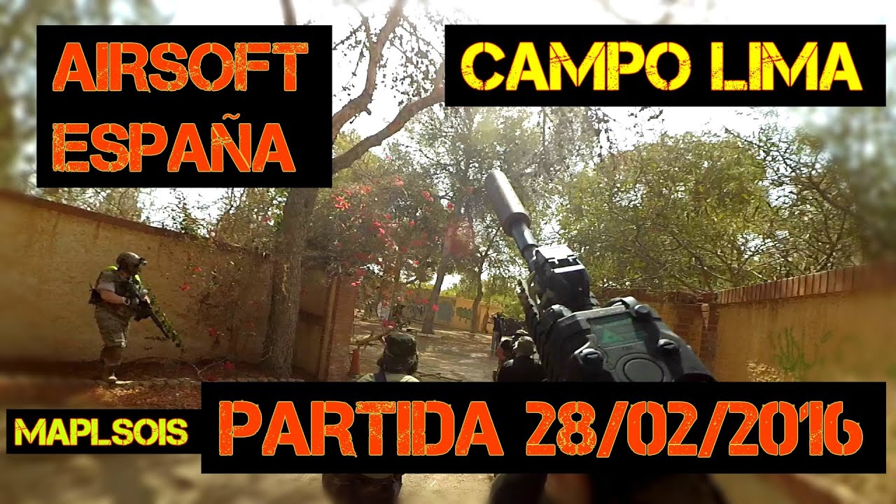AIRSOFT ESPA&Ntilde;A - CAMPO LIMA(CARTAGENA)- partida 28/08/2016