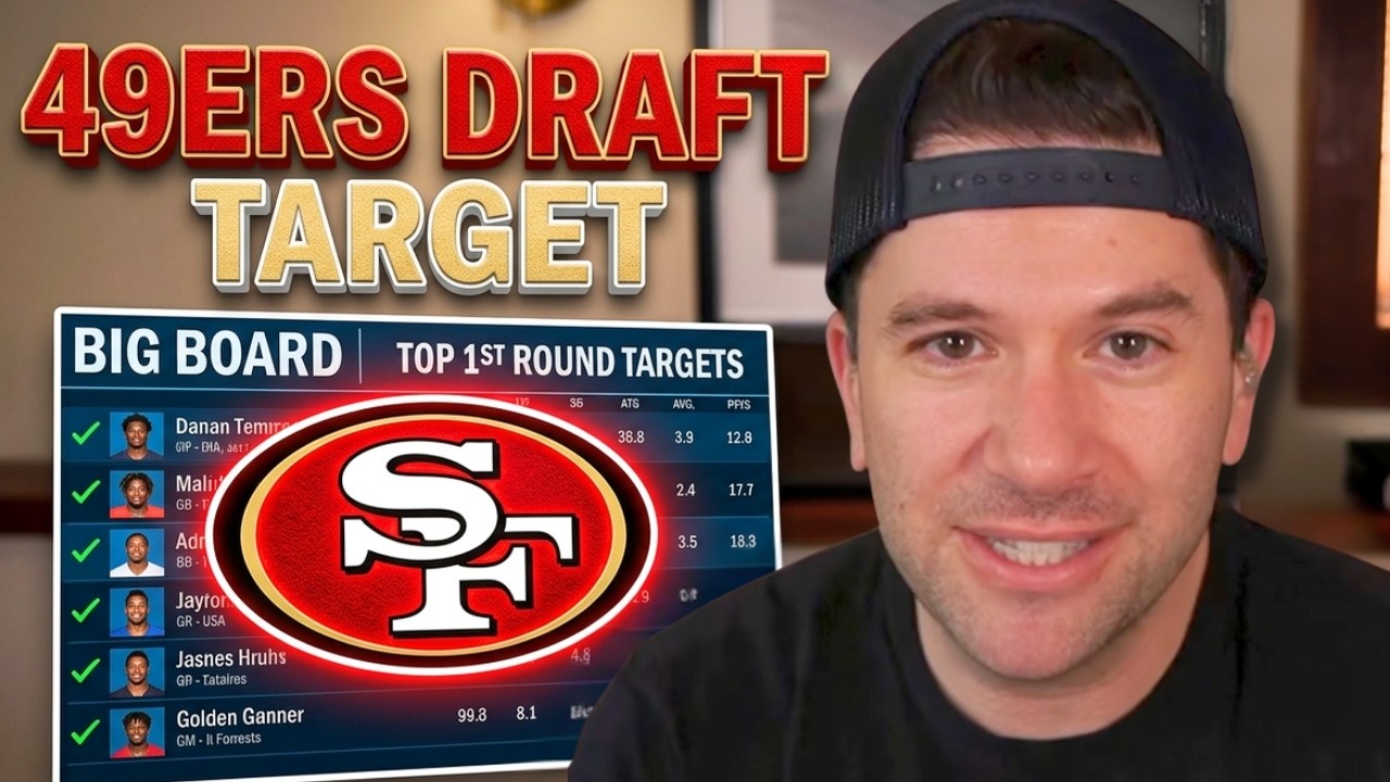 The 49ers' BEST 1st Round Targets | NFL DRAFT INSIDER Rhett Lewis