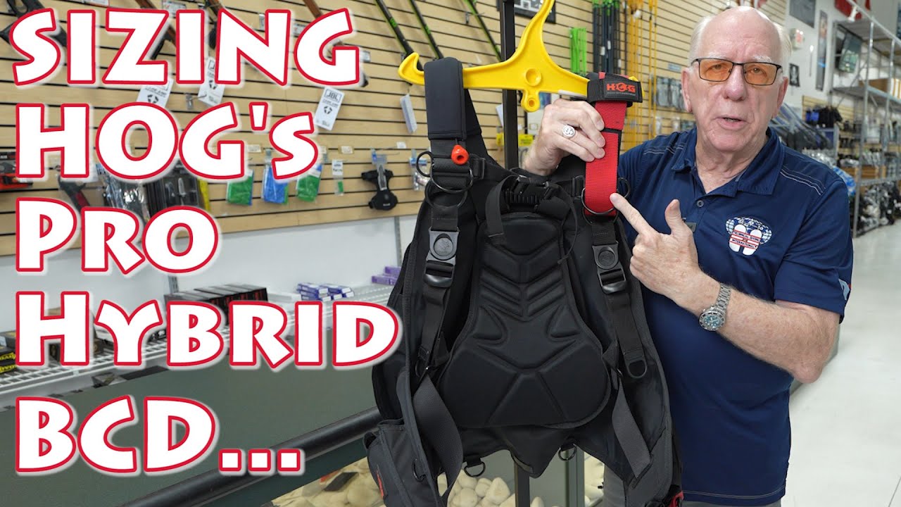 Размер регулируемого устройства контроля плавучести HOG PRO 2025