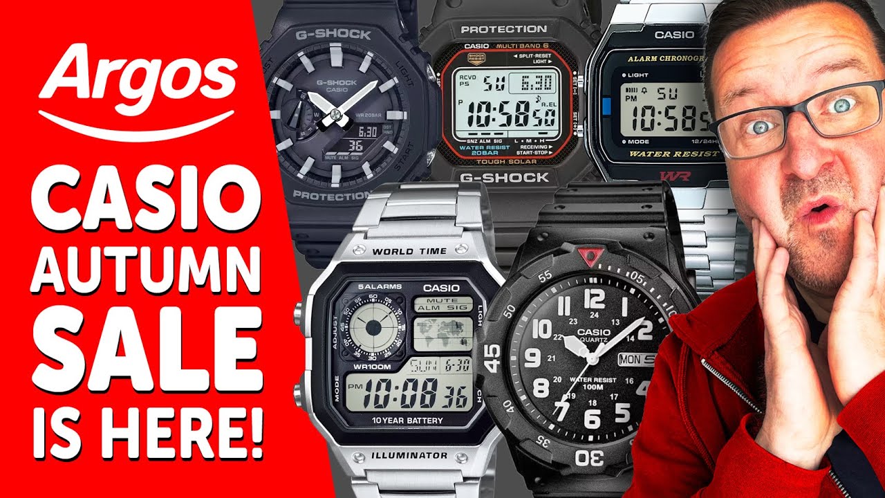 РАСПРОДАЖА ЧАСОВ #CASIO БЕЗУМИЕ! 😱 5 лучших моделей Argos осень 2025