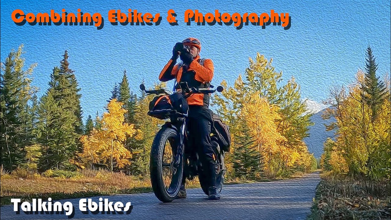 How To Efficiently Combine Ebikes and Photography