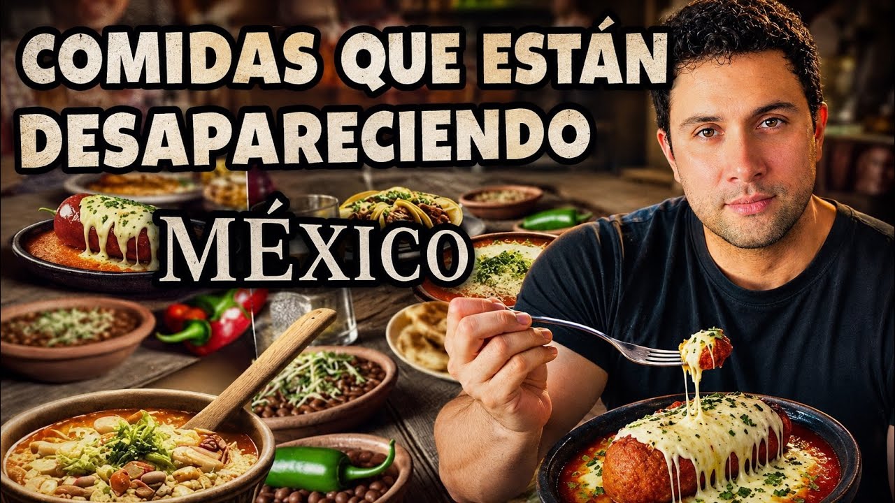 Comidas Olvidadas de M&eacute;xico. Est&aacute;n quedando solo en los Recuerdos del ayer