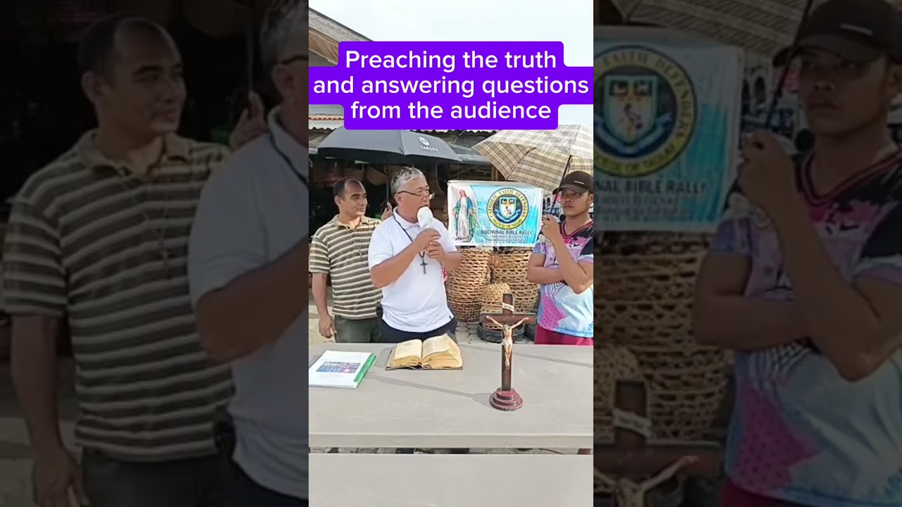 CFD Tagum market preaching in Sto Tomas, Davao del Norte July 13,2024