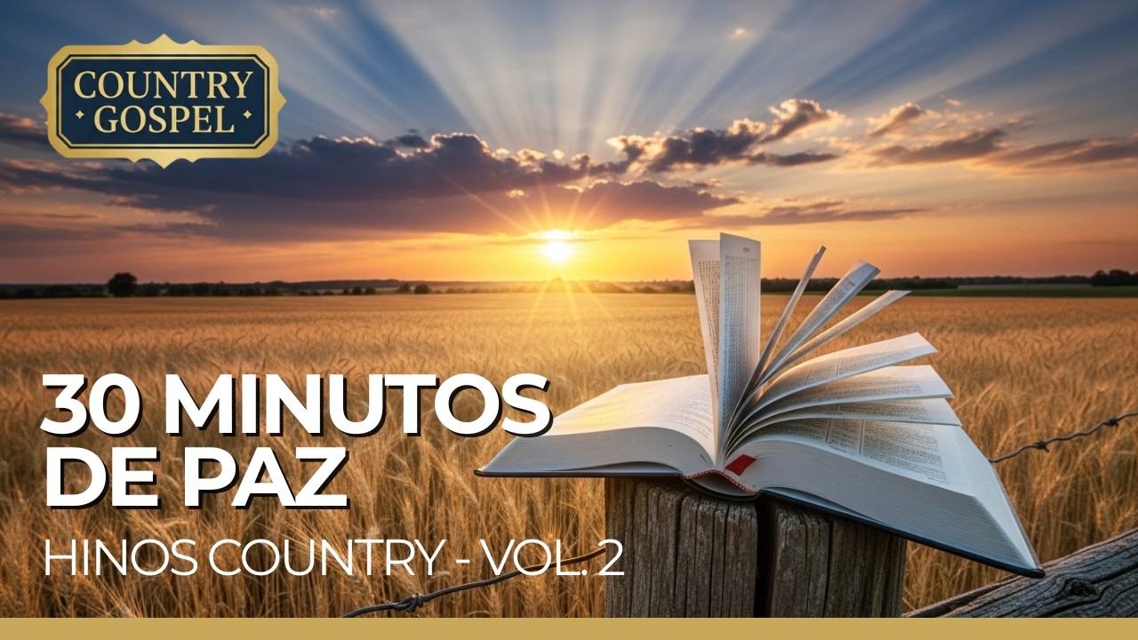 30 Minutos de Louvor Country Vol. 2 | Hinos da Harpa Cristã para Orar e Acalmar a Alma