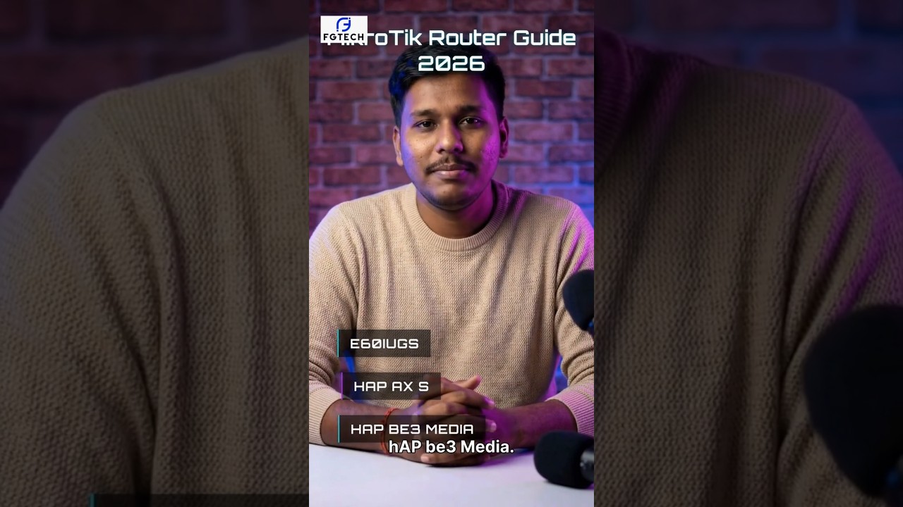 MikroTik | Which Router Should You Buy? | hEX S vs hAP ax S vs hAP be3 Media | #shorts #mikrotik