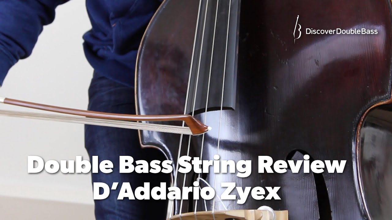 D'Addario Zyex Double Bass String Review by Geoff Chalmers