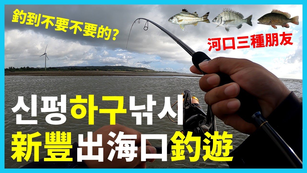 [Bream Fishing]釣到不要不要的！新豐出海口根魚釣遊 I 미친듯이 잡히는 신펑 하구낚시!