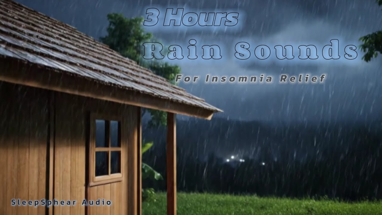 Deep Sleep Rain Sounds for Insomnia Relief || SeelpSphere Audio