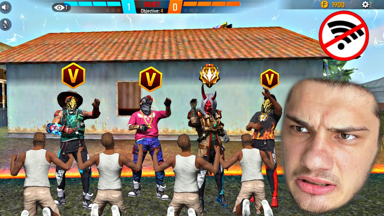 NO INTERNET PRANK IN CLASH SQUAD TOXIC PLAYER 🤬