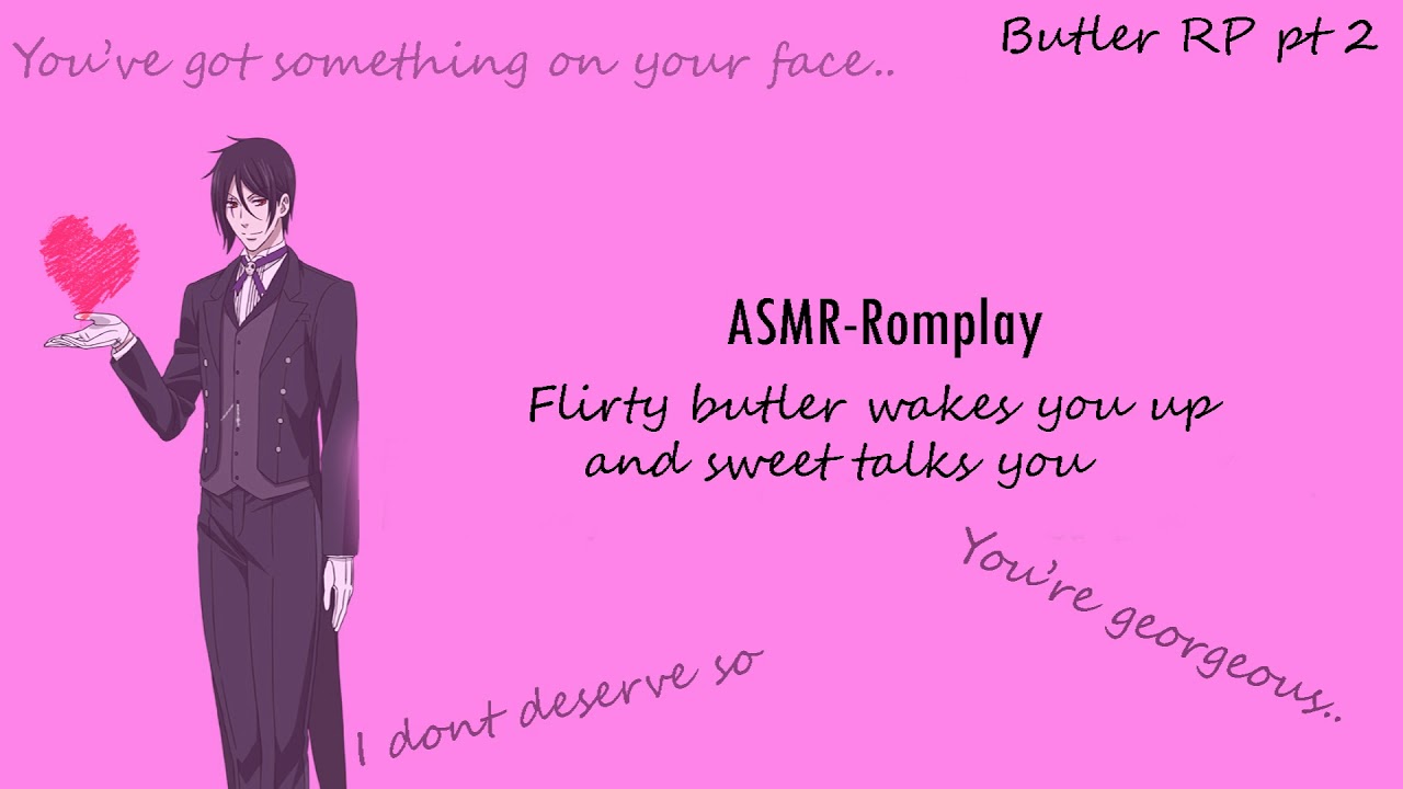 ASMR - Flirty butler wakes you up and sweet talks you