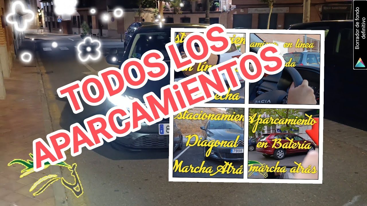 [L] TODOS los Aparcamientos M. Atrás (Línea, Batería y Diagonal)