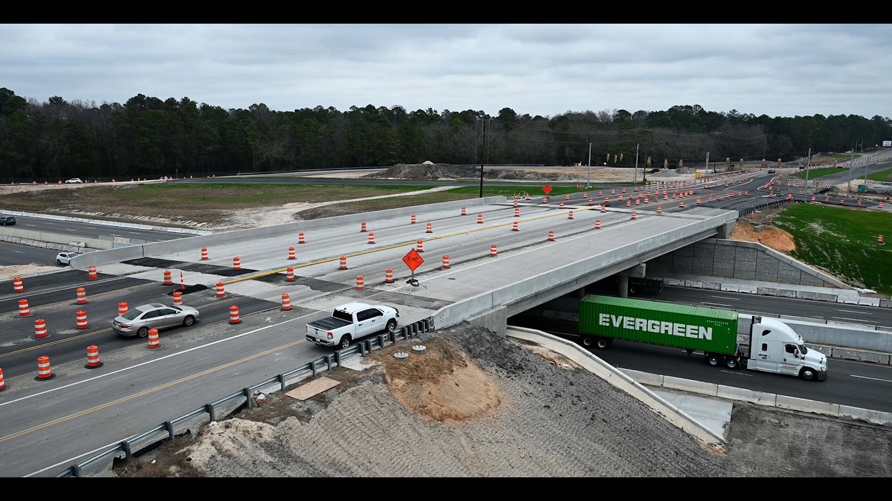 A Look at the New Interchange at U.S. 21 and I-26 in Lexington County